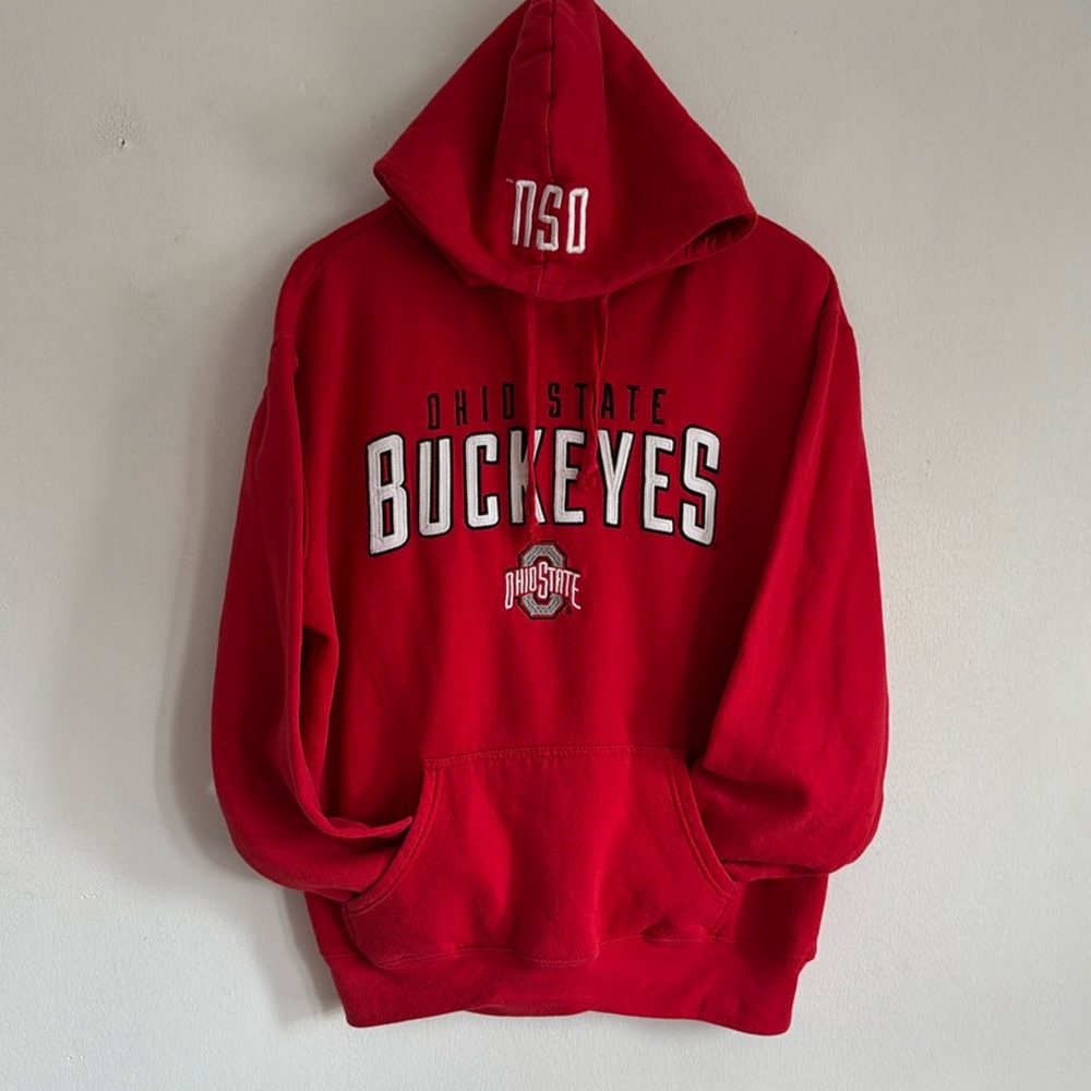 Vintage Y2K Ohio State Buckeyes Hoodie / Large / Embroidered